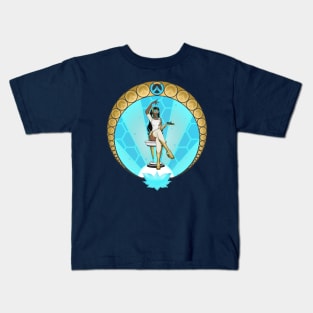 Art Nouveau Symmetra Kids T-Shirt